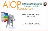 REMOVABLE PARTIAL DENTURE AIOP 2019 · KENNEDY’S CLASSIFICATION FIRST CLASS THIRD CLASS SECOND CLASS FOURTH CLASS Alessandro Briga-Maria Letizia D’Agostino for and on behalfof