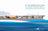 L’industrie maritime · L’industrie maritime, véritable moteur de l’économie, profite à l’ensemble des Québécois. Dans un contexte où l’environnement est une priorité