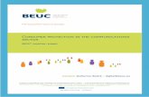 CONSUMER PROTECTION IN THE COMMUNICATIONS SECTOR · 2017-04-10 · 2 1. Introduction Telecom markets remain an important sector of concern for all European consumers, as general satisfaction