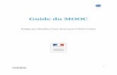 Guide du MOOC - SAES Francesaesfrance.org/wp-content/uploads/2015/09/guide_du... · livres peuvent être proposés en parallèle du cours, mais ils ne doivent en aucun cas être indispensables