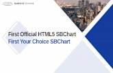 First Official HTML5 SBChart First Your Choice SBChart · 2020-02-14 · • HTML5 웹표준, CSS3 표준준 , 웹접근성지원 • 차트내설정이개발자에게익한 JavaScript