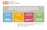 GUIDE DES FORMATIONS EN ALTERNANCE · GUIDE DES FORMATIONS EN ALTERNANCE 2020-2021 GUIDE DES FORMATIONS EN ALTERNANCE 2020-2021 DROIT ÉCONOMIE GESTION SCIENCES TECHNOLOGIES ... 11,