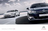 NOUVELLE CITROËN C5 · Citroën C5 offre un plaisir et un confort de conduite remarquables. La nouvelle Citroën C5 intègre le nouveau système de navigation eMyWay. Celui-ci vous
