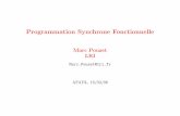 Programmation Synchrone Fonctionnellepouzet/talks/afadl06.pdfProgrammation Synchrone Fonctionnelle Marc Pouzet LRI Marc.Pouzet@lri.fr AFADL, 16/03/06 1