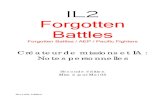 Forgotten Battles - NNGC1 · IL2 Forgotten Battles Forgotten Battles / AEP / Pacific Fighters Créateur de missions et IA : Notes personnelles Seconde édition Mise à jour Mai 05