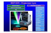 BEP SEN : BEP SEN : Projecteur Lyre Projecteur Lyre · Présentation du système FIN 4.1 Système de transmission BEP SEN : BEP SEN : Projecteur Lyre Projecteur Lyre ... Extrait du