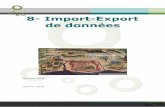 8- Import-Export de donnéespiece-jointe-carto.developpement-durable.gouv.fr/NAT002/QGIS/... · Import de données géolocalisables 7 Importer des données saisies par GPS au format