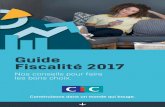 Guide Fiscalité 2017 - CIC · Modulations sur demande du contribuable Des modulations du taux de prélèvement à la hausse ou à la baisse sont possibles en cours d’année en