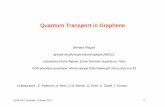 Quantum Transport in Graphene - École Normale Supérieureplacais/publication/2011_tutorial_Quantum_transport... · comparison with quantum scattering time favors resonnant scattering