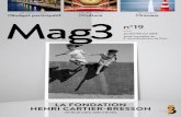 Janvier/Février 2019 · 2018-12-18 · magazine flashez ce QR Code Mag3 n°19 Toute l’actualité de votre arrondissement p.4. ... capture de mouvements et projection à 360°,
