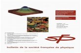 bulletin de la société française de physique · V. MALKA 28 Quelques aspects de la production industrielle du verre, Ü.M. FLESSELLES 32 Éditorial Reconnue d'utilité publique