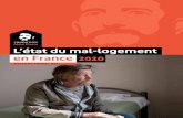 Rapport sur l'état du mal-logement en France 2020 ......PRÉFACE DU PRÉSIDENT L’État du mal-logement en France 2020 Depuis 25 ans, la Fondation présente son rapport annuel sur
