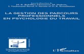La gestion des parcours professionnels en psychologie du ...guillaumegronier.com/cv/resources/2013_BaudetGronier.pdf · Le regard de la psychologie du travail sur la gestion des parcours