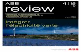 W ABB review · 2018-05-09 · la revue poursuit son dossier « Le réseau apprivoisé » sur la maîtrise des oscillations, en l’occurrence interrégionales, pour s’achever sur