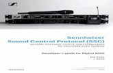 Sennheiser Sound Control Protocol (SSC)...Sound Control Protocol (SSC) versatile command, control, and con guration for networked audio systems Developer s guide for Digital 6000 EM