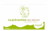 Prévention des déchets - Coren - 22FEV2016C©chets_wallonie/2... · : la prévention des déchets, Coren, le 22 février 2016 écoconso - ASBL, plus de 20 d’expérience ! - Soutenue