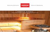 HARVIA SAUNA - Aqualine Saunas · Rubic sauna A message from the future. The Harvia Rubic sauna unites metal, wood and glass creating a harmonious whole. The sturdy metal profiles