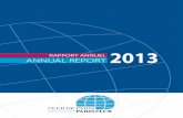 RAPPORT ANNUEL ANNUAL REPORT - Paris Club · 2018-09-07 · débiteurs ou des deux A cet égard, je tiens à souligner les contributions importantes incluses dans le rapport annuel
