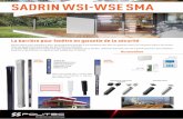 sadrin wsi-wse sma · Gamme SAdrin auto-alimentée à piles, particulièrement destinée à une utilisation avec tous les systèmes sans fil du commerce grâce à ses sorties
