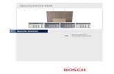 4998154787B DS7400XiV4-FRA Guide de r.f.renceresource.boschsecurity.com/documents/Quick_Selection_Guide_frFR... · Bosch Security Systems | 1/05 | 4998154787B 1.0 Introduction Guide