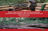 Etat des lieux de la foresterie communautaire et communale ... · viii ix suivi des activités dans les forêts communales en vue de conseiller l’exécutif communal. Les populations