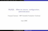 MySQL - Mise en oeuvre, configuration, administration · Partita,Bach & Busoni,HarmoniaMundi,1986. Concerto,Dvořak,Sony,1980. Premièreétape(normalisation0) Listerlesdonnéesàstocker