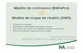 Modèle de croissance (BWinPro) Modèle de risque de chablis ...capsis.cirad.fr/.../documentation/reports/p12_albrechtt_bwinproaws.pdf · Modèle de risque de chablis (AWS) • Schéma