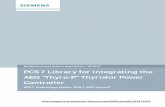 Background and system description 10/2014 PCS 7 Library ... · PCS 7 Library for Integrating the AEG "Thyro-P" Thyristor Power Controller Entry ID: 101976947, V1.0, 10/2014 4 ã S