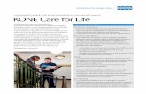 UNE ANALYSE COMPLÈTE DE VOTRE ASCENSEUR OU ESCALIER MÉCANIQUE KONE … - KONE Care for Life... · L’analyse KONE Care for Life vous permet de répondre à toutes vos questions.