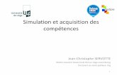 Simulation et acquisition des compétences · 2017-09-14 · Bibliographie • Alinier, G. (2007). A typology of educationally focused medical simulation tools. Medical Teacher, 29,