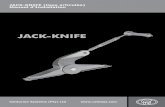 JACK-KNIFE - Centurion Systems · Le JACK-KNIFE du SECTOR / SECTOR II peut être installé sur une lisse existante, ce qui permettra au bras de se courber à un certain angle grâce