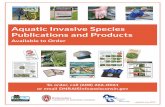 Aquatic Invasive Species Publications and Products...updated June 2019 To order, call (608) 266-0061 or email DNRAISinfo@wisconsin.gov Aquatic Invasive Species Publications and Products