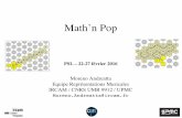 Math’n Pop - IRCAMrepmus.ircam.fr/_media/moreno/MathsMusique_PSL_final_web...Une chanson sur un seul accord…ou sur une seule note ! ! " Heinrich Schenker Analyse schenkérienne