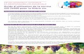 Guide d’utilisation de la norme ISO 26000 pour la filière vin · commerciale française et européenne, et véhicule une image valorisante de la France et de l’Europe sur la