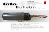 Info Bulletin Info - Armeemuseum...• Assainissement de la collection des pièces d’artillerie (14) • Les fresques dans le manège de l’ancienne régie des chevaux à Thoune