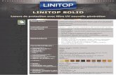 LINITOP SOLID - Stemmer SA SOLID.pdf · 10/10 - rcs Tours 331 998 484 - Document non contractuel. Version 10/2010 0800 95 549 Durieu Coatings S.A. / N.V. New Tech Center ... • En
