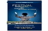 BELGIQUE - FRANCE - PAYS-BAS FESTIVAL - Province de Namur · Musique royale de la Marine belge La Musique royale de la Marine a vu officiellement le jour à Ostende le 1er juillet
