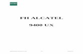 FORMATION FH ALCATEL 9400 (2).pdf · 4. FAISCEAU HERTZIEN ALCATEL MELODIE : MELODIE (Médium & Low capacity Digital microwave équipment) Faisceaux PDH (Plesiochronous Digital Hiérarchy).