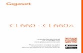 CL660 - CL660 - Gigaset...: tiver/désactiver le ac décroché automatique Avertissements dont le non-respect peut provoquer des blessures ou endommager les appareils. Informations