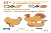 11e Journées de la Recherche Avicole · 2015-04-14 · Geoffrey CHIRON, Arthur VARESCON, Sophie LUBAC, Dominique BICOUT, Lise ROY Sporulation des oocystes d'Eimeria : l'aptitude