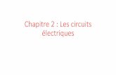 Chapitre 2 : Les circuits électriques · 2017-10-08 · II-Les circuits électriques 1-Activité Consigne : -Réaliser un ir uit à l’aide d’un pile et du réepteur qu’on vous
