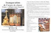 Inauguration Orgue de chœur d’Aristide Cavaillé-Coll à Polignyffao.com/annonces/1532011381.pdf · de réfection du chœur. Quelques années plus tard, l’abbé Sage a fait refaire