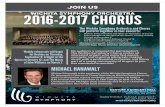 Wichita Symphony Orchestra 2016-2017 CHORUS ... Wichita Symphony Orchestra The Wichita Symphony Orchestra and Chorus will perform together in four concerts: • Brahms: Song of Destiny