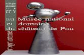 janvier 2017 au Musée national et domaine du château de Pau · avec Madame Micheline Viseux, le musée national, le musée des Beaux-arts et avec le soutien des sociétés Cancé