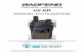 Manuel Baofeng UV-6R en français UV-6R_FR.pdf · 2018-04-12 · AVERTISSEMENT: - Pour réduire les risques de blessures, ne charger que la batterie spécifiée par le fabricant.