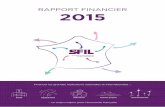 RAPPORT FINANCIER 2015 - SFIL · notre filiale caffiL est un émetteur reconnu et recherché – comme le souligne le rapport sénatorial du 14 octobre 2015. Depuis notre création,