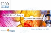 FOOD Risk Colloque©sentation-FOOD-Risk.pdf · au Maroc, en Irlande et 2 laboratoires régionaux à Rennes et à Barcelone. Phytocontrol Group emploie plus de 340 salariés et réalise