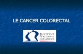 LE CANCER COLORECTAL · Par coloscopie (exploration du colon et en faisant des biopsies de polypes qui partent en analyse) La coproculture peut se faire par le biais de l’ Institut