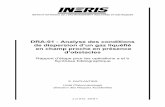 DRA-01 - Analyse des conditions de dispersion d’un …...DRA-01 - Analyse des conditions de dispersion d’un gaz liquéfié en champ proche en présence d’obstacles Rapport d’étape