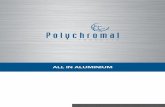 ALL IN ALUMINIUM - Polychromal · 2020-03-04 · coloration apportée avec nos encres d’impression CopyColour garantit un résultat professionnel et durable. Gravure et marquage